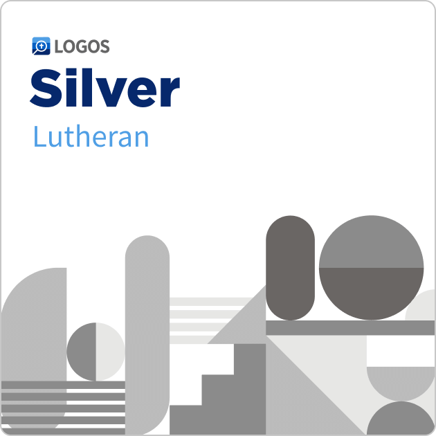 Logos 10 Lutheran Silver
