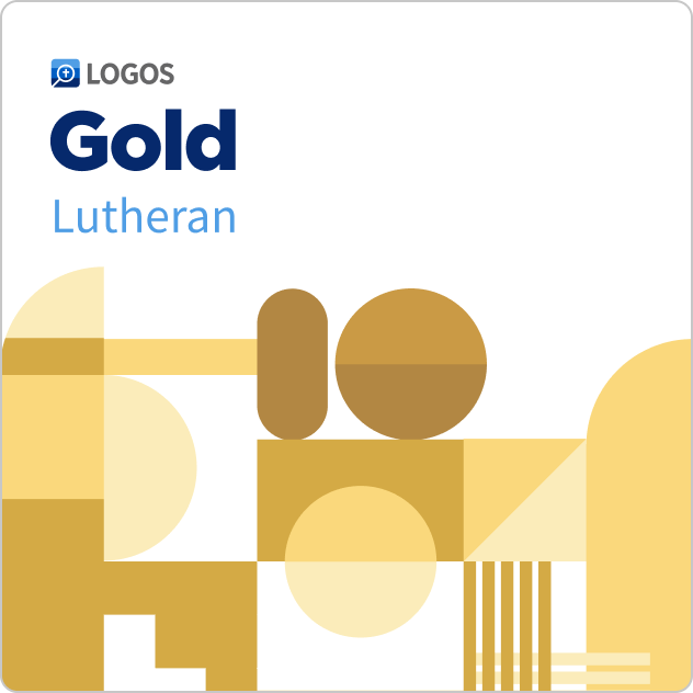 Logos 10 Lutheran Gold