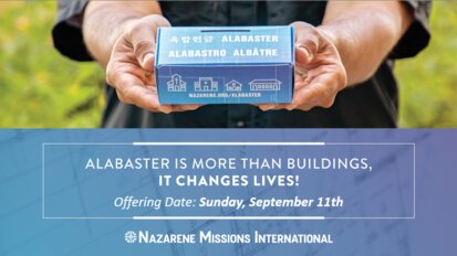 Alabaster Offering Slide