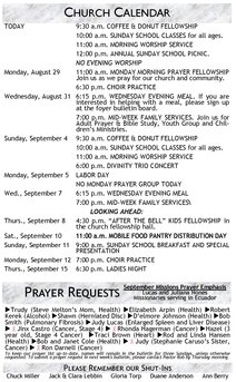 2022.08.28 - Bulletin Page 2