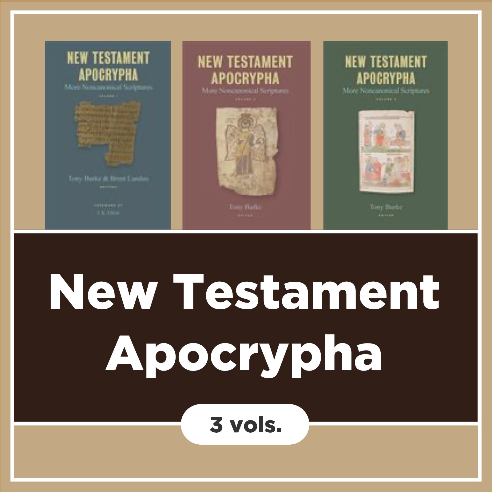 New Testament Apocrypha: More Noncanonical Scriptures (3 vols.)