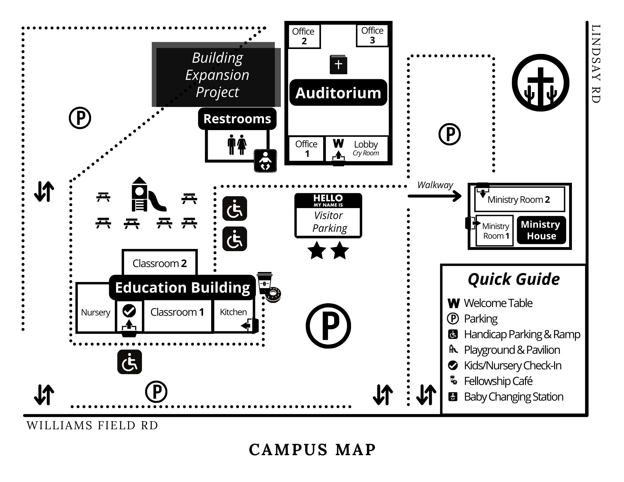 Campus Map Brochure / Fall 2022
