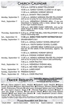 2022.09.04 - Bulletin Page 2