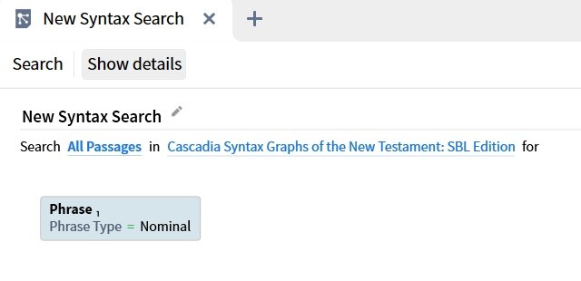 Searching for a Nominal Phrase
