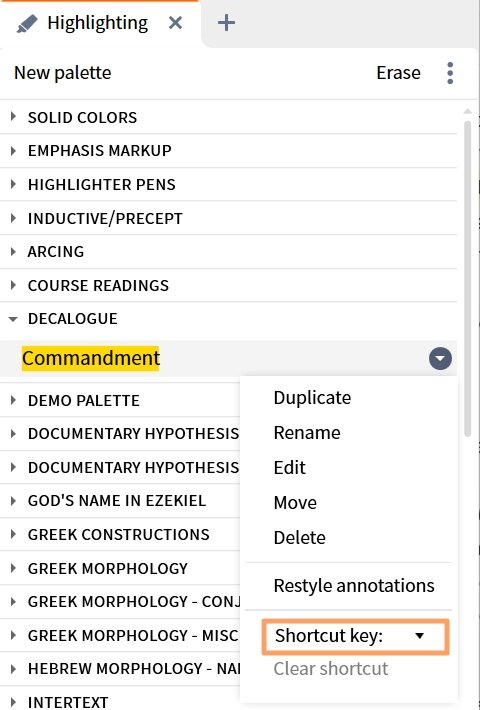 Using Labels – Logos Help Center