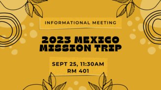 Mission Trip Informational Meeting
