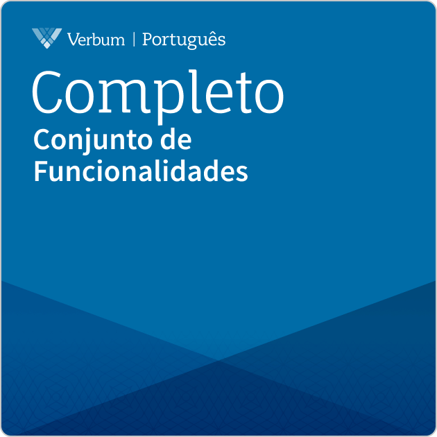 Conjunto Completo de Funcionalidades Verbum 10 em Português