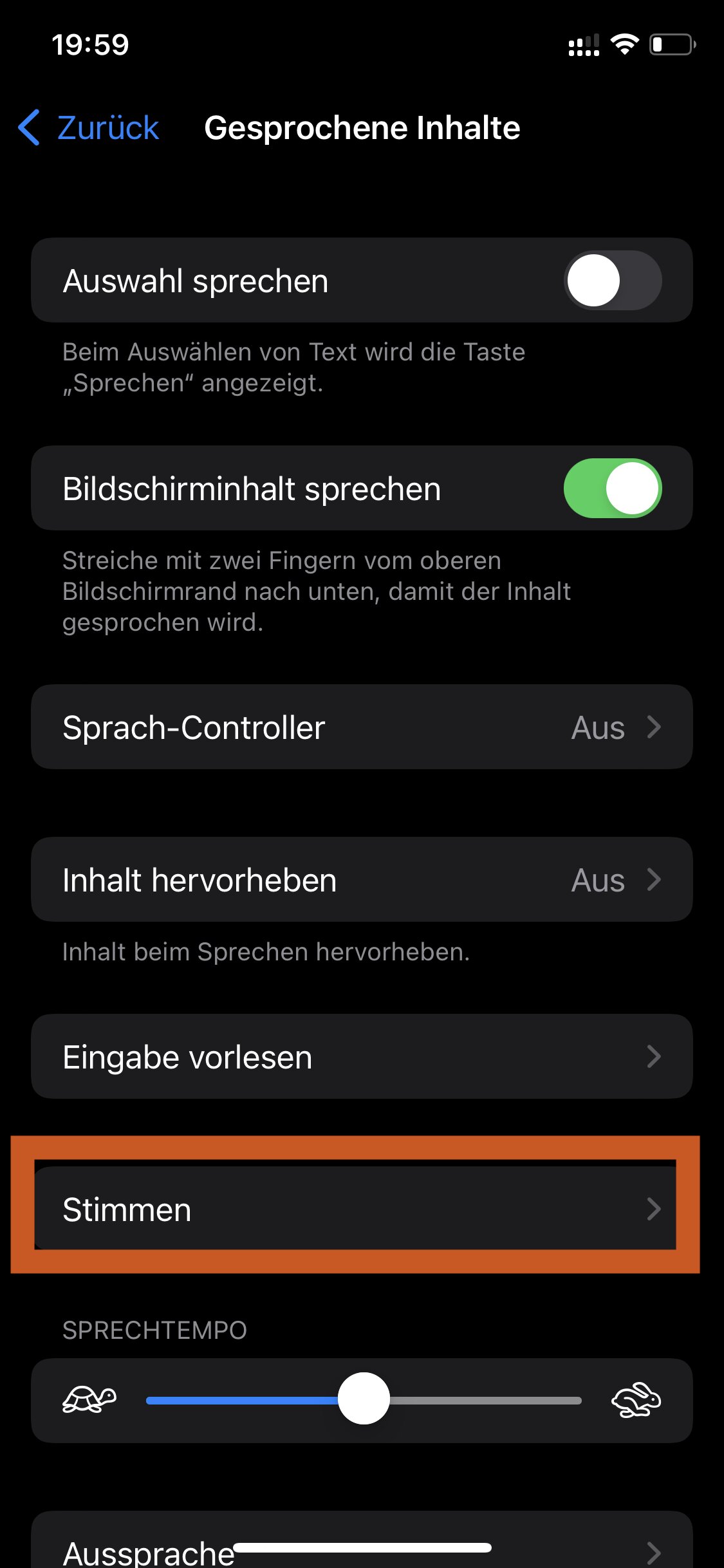 Stimmen