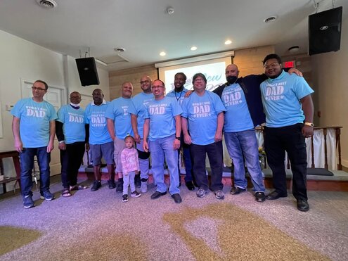 Men From Men's Ministry in Albany NY on Father's Day