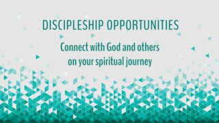 Discipleship Opportunities