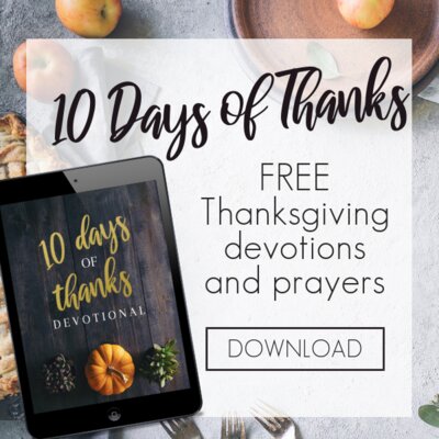 Thanksgiving Devotions Free