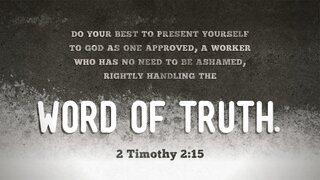2 Timothy 2:15 [Widescreen]