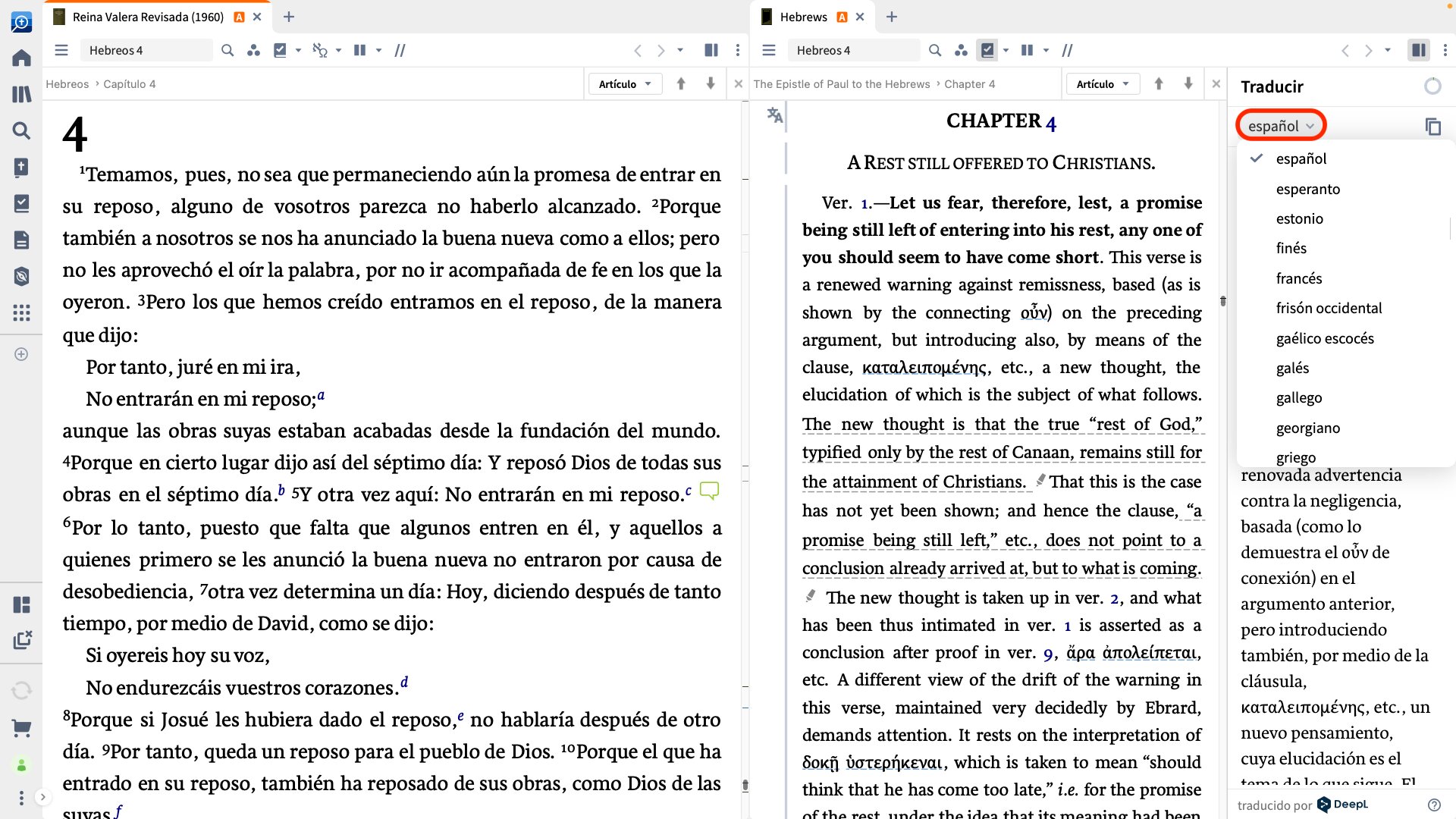 Funciones Traductor automático