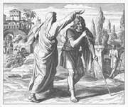 Samuel Annoints Saul As King Of Israel-1-Samuel Julius Schnoor Von Carolsfeld