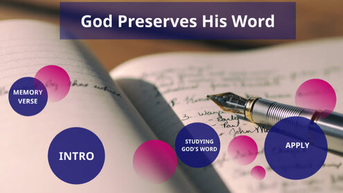 God Preserves His Word