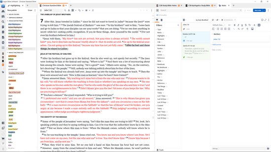 Note Highlighting Works Fine
