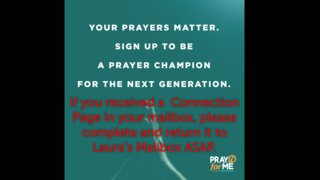 Pray For Me Campaign