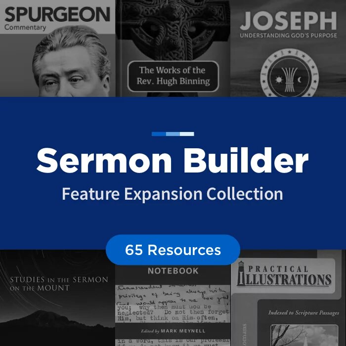 Sermon Builder Collection (65 resources)