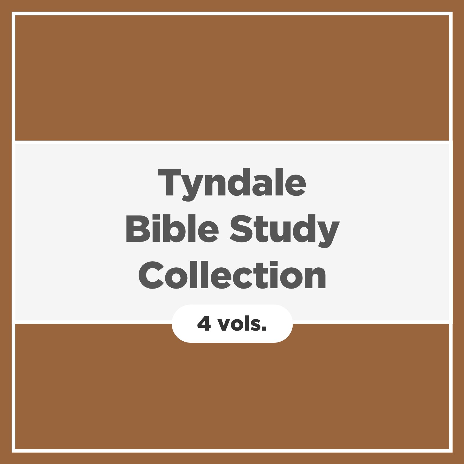 Tyndale Bible Study Collection (4 vols.)