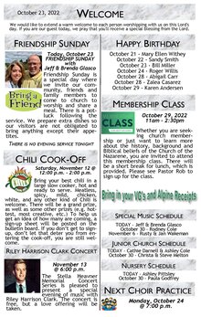 2022.10.16 - Bulletin Page 1
