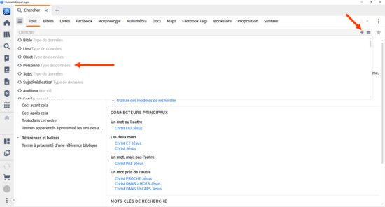 Construire une recherche