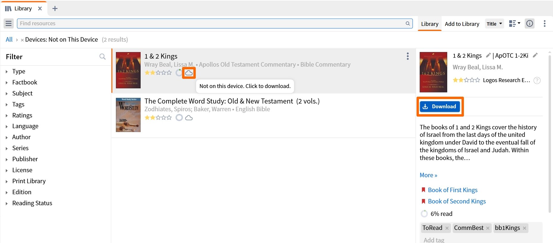 Access cloud books