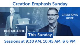 Creation Emphasis Sunday 10-30