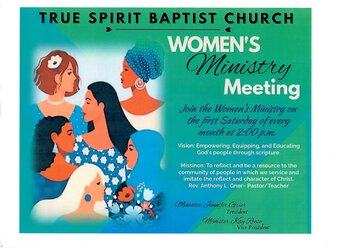 Womens Ministry Flyer 2022