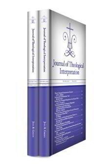 Journal of Theological Interpretation, vol. 3