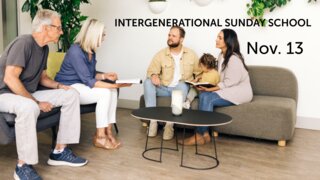 Intergenerational Sunday School