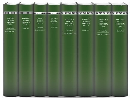 Appian's Roman History (8 vols.)