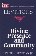 Divine Presence and Community: A Commentary on the Book of Leviticus