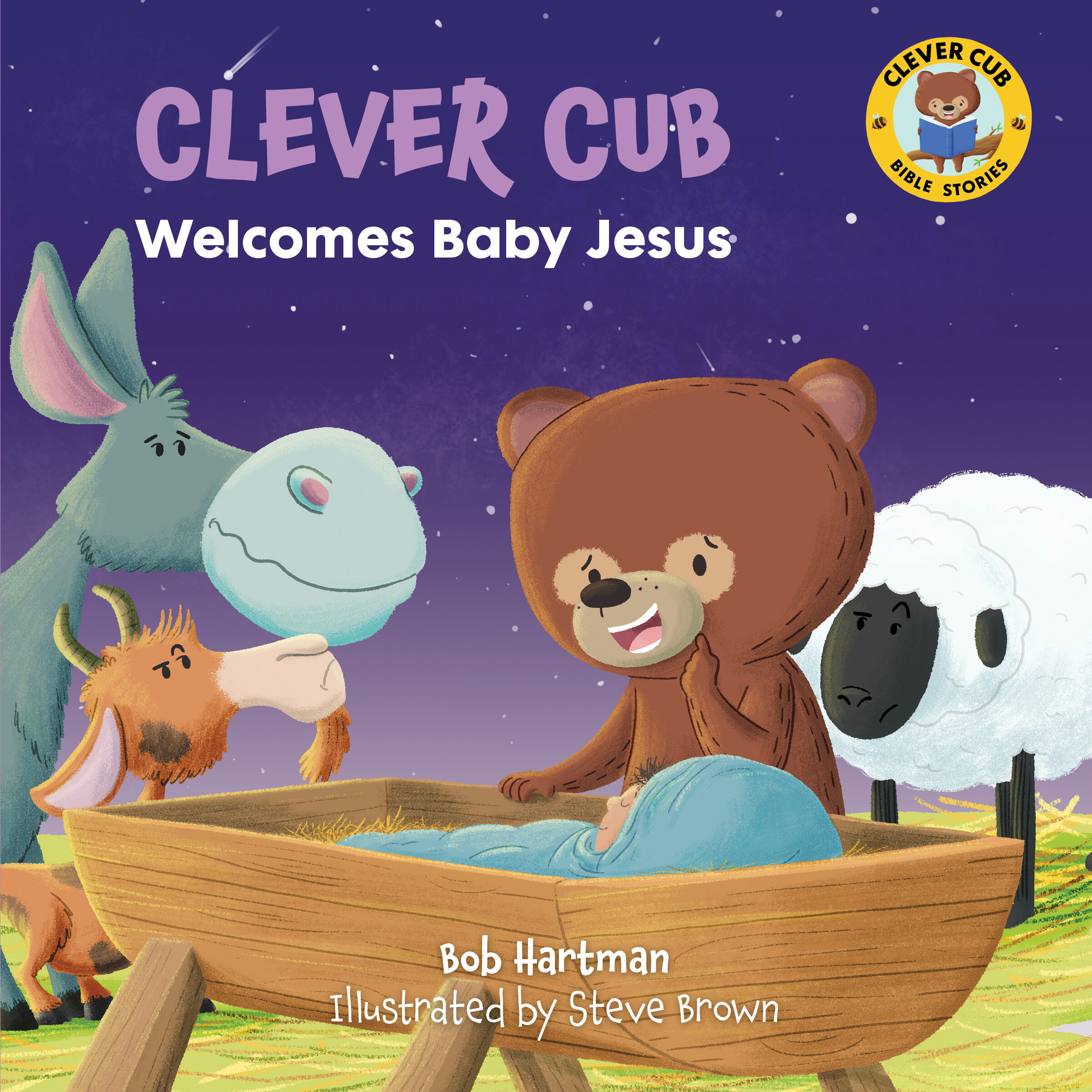 Clever Cub Welcomes Baby Jesus: Clever Cub Bible Stories