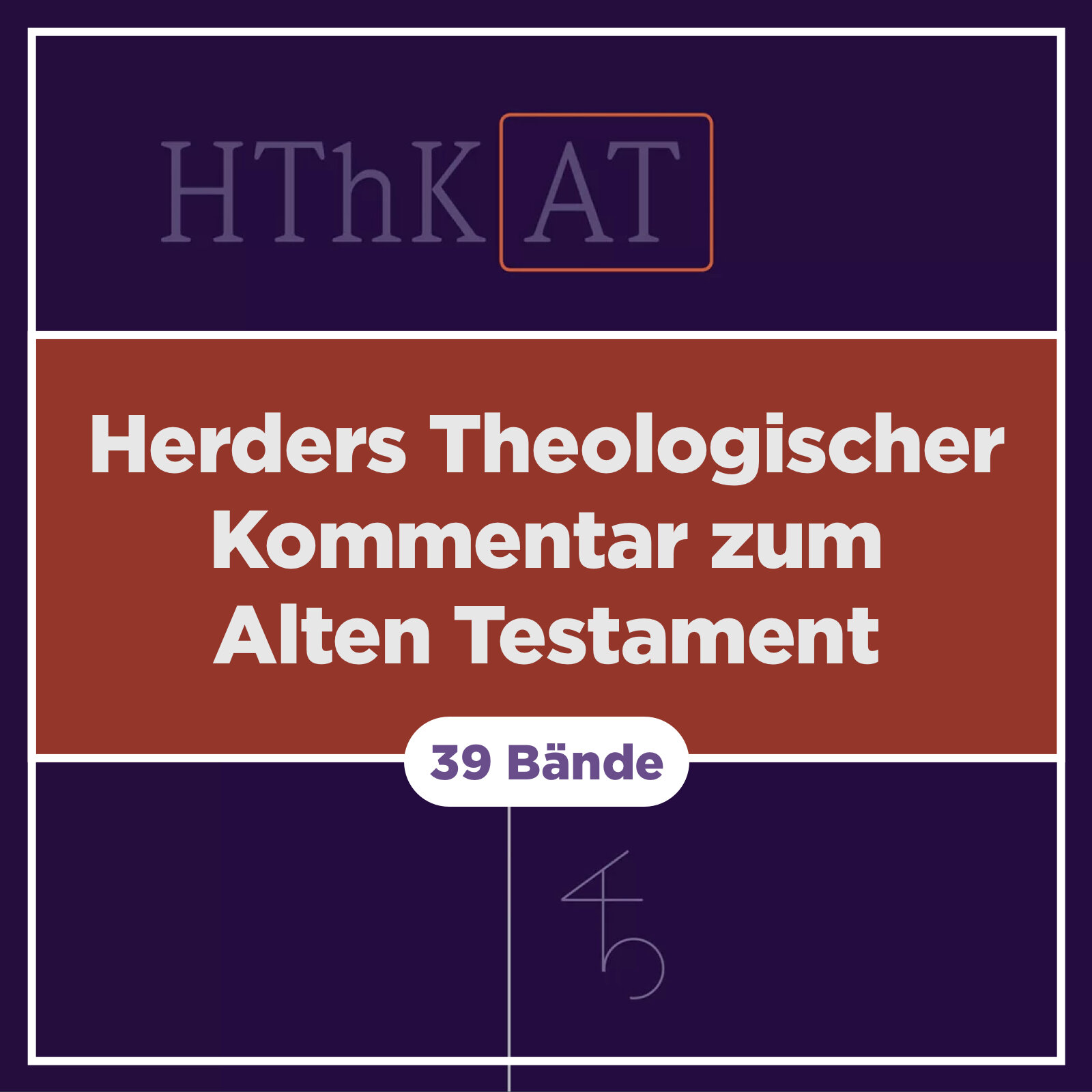Herders Theologischer Kommentar zum Alten Testament (HThKAT) (39 Bde.)