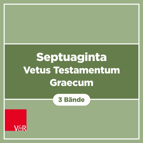 Göttinger Septuaginta (Vetus Testamentum Graecum) (3 Bde.)