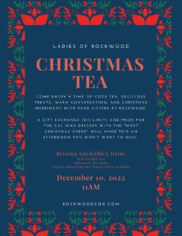 Christmas tea - 1