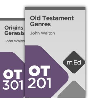 Mobile Ed: John Walton Background of the Old Testament Bundle (2 courses)