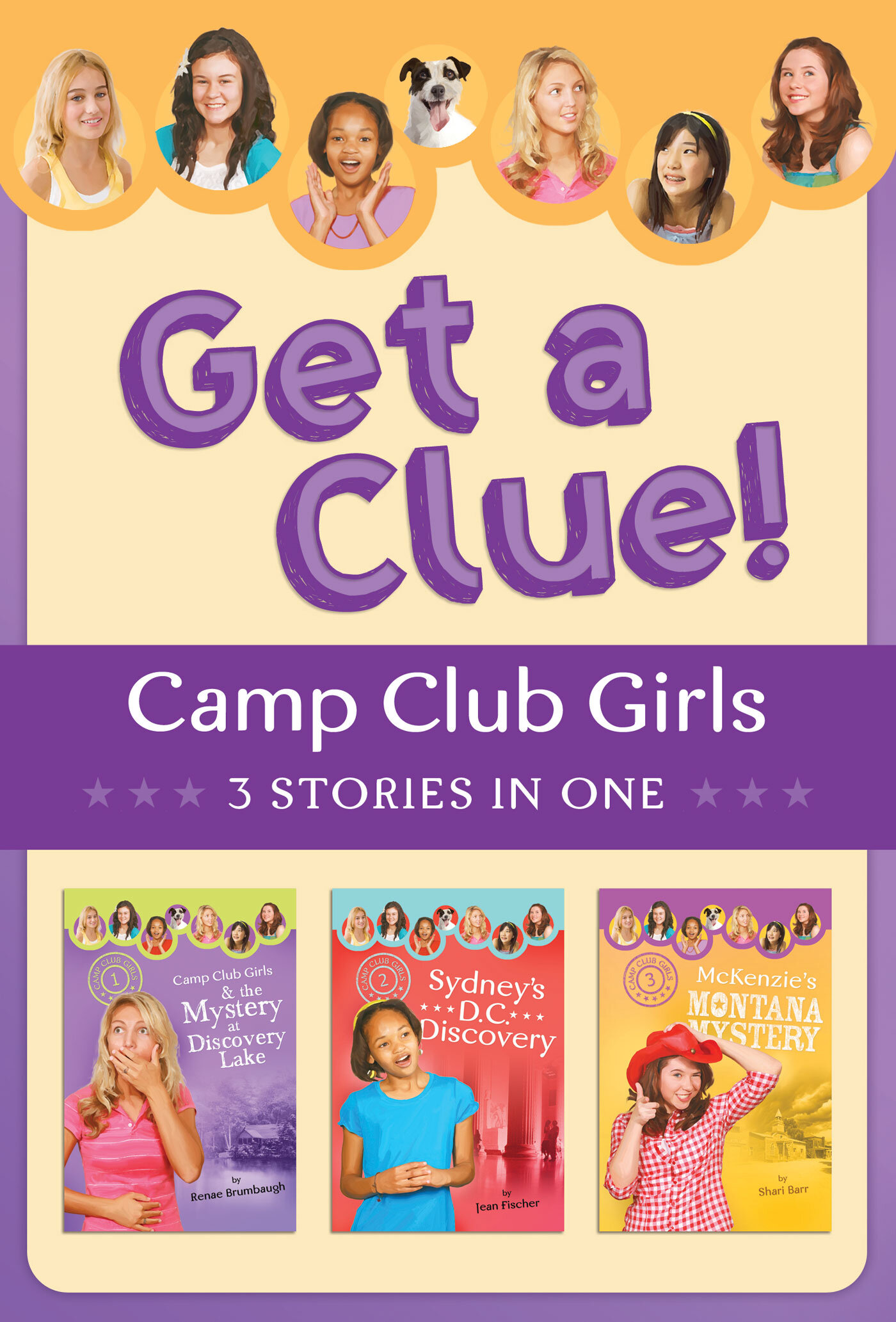 The Camp Club Girls Get a Clue! 3 Stories in 1