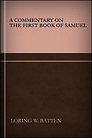 A Commentary on the First Book of Samuel