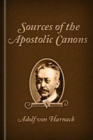 Sources of the Apostolic Canons