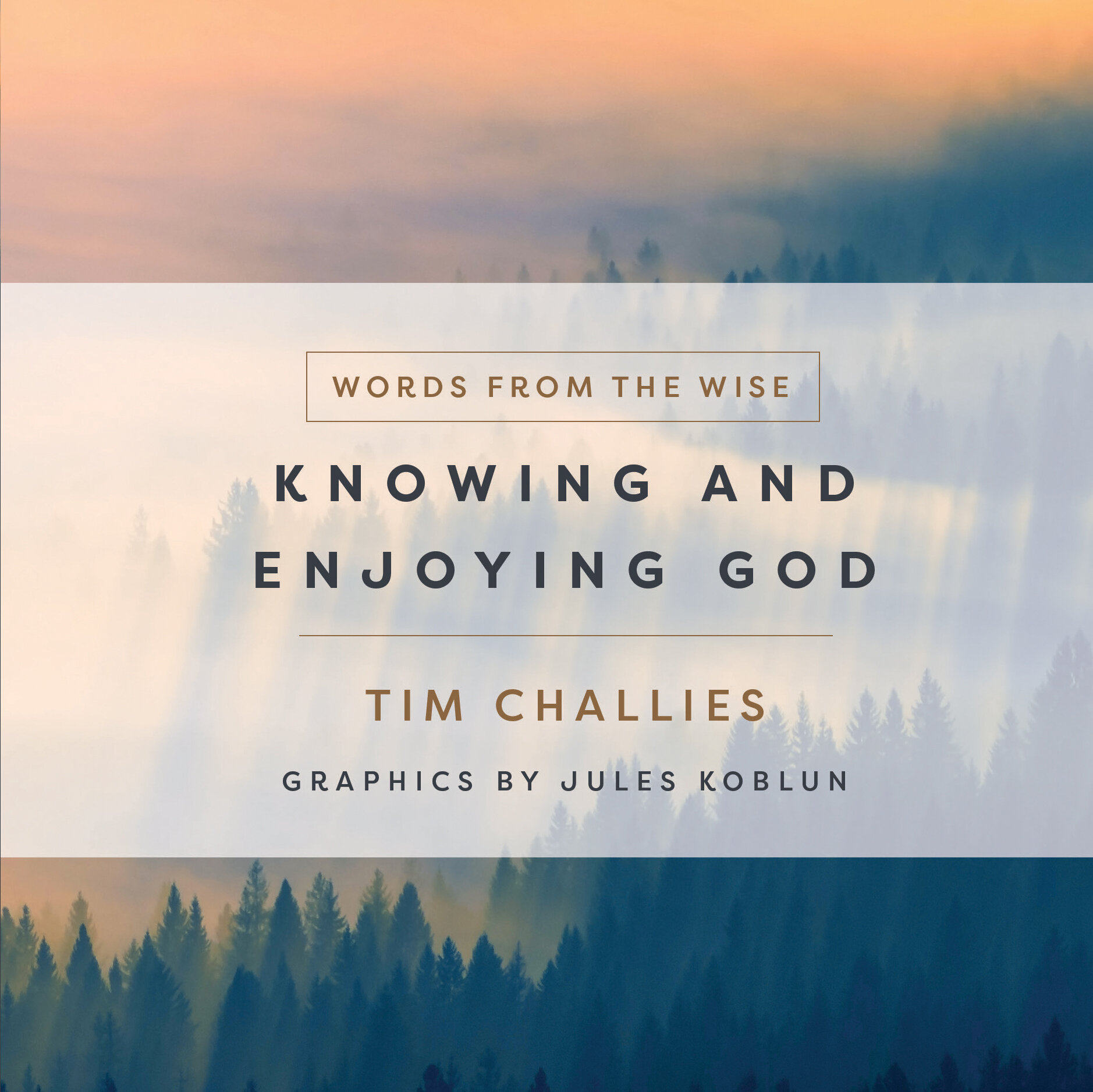 Knowing and Enjoying God: Words from the Wise