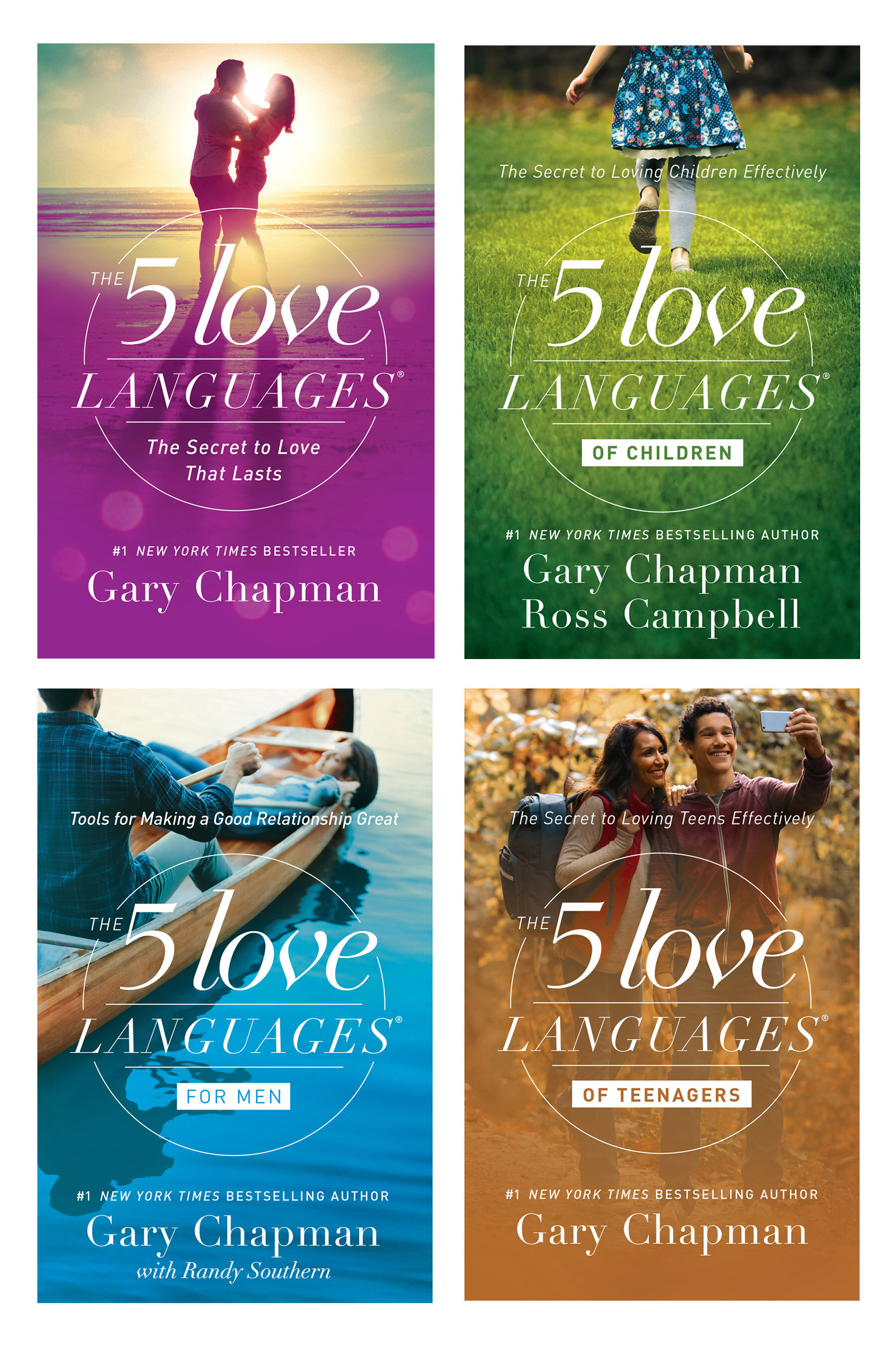 The 5 Love Languages/5 Love Languages for Men/5 Love Languages of Teenagers/5 Love Languages of Children Set