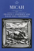 Micah (The Anchor Yale Bible | AYB)