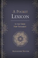 A Pocket Lexicon to the Greek New Testament