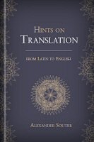 Hints on Translation from Latin into English
