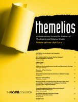 Themelios: vol. 39, no. 1, April 2014