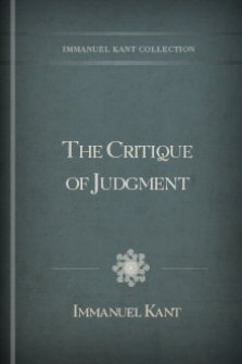 The Critique of Judgment