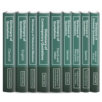 Sonnenschein's Library of Quotations (9 vols.)