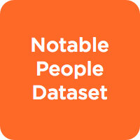Notable People Dataset