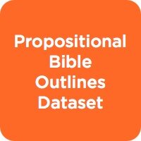 New Testament Propositional Bible Outlines Dataset